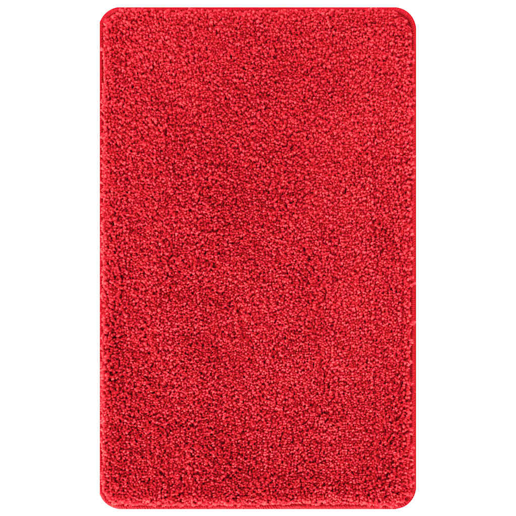 Anti-slip Bath Mat Red 50 x 80 cm PP