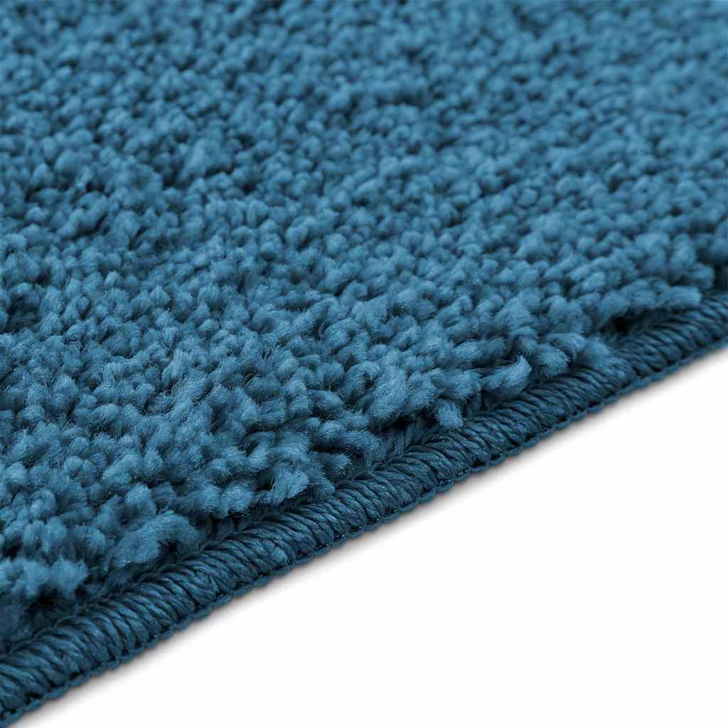 Anti-slip Bath Mat Blue 50 x 80 cm PP