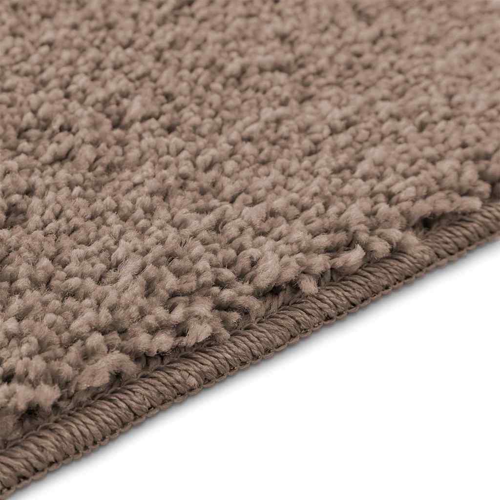 Anti-slip Bath Mat Brown 60 x 90 cm PP