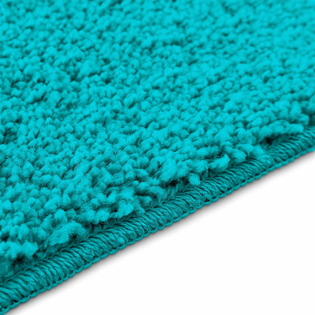 Anti-slip Bath Mat Turquoise 60 x 90 cm PP