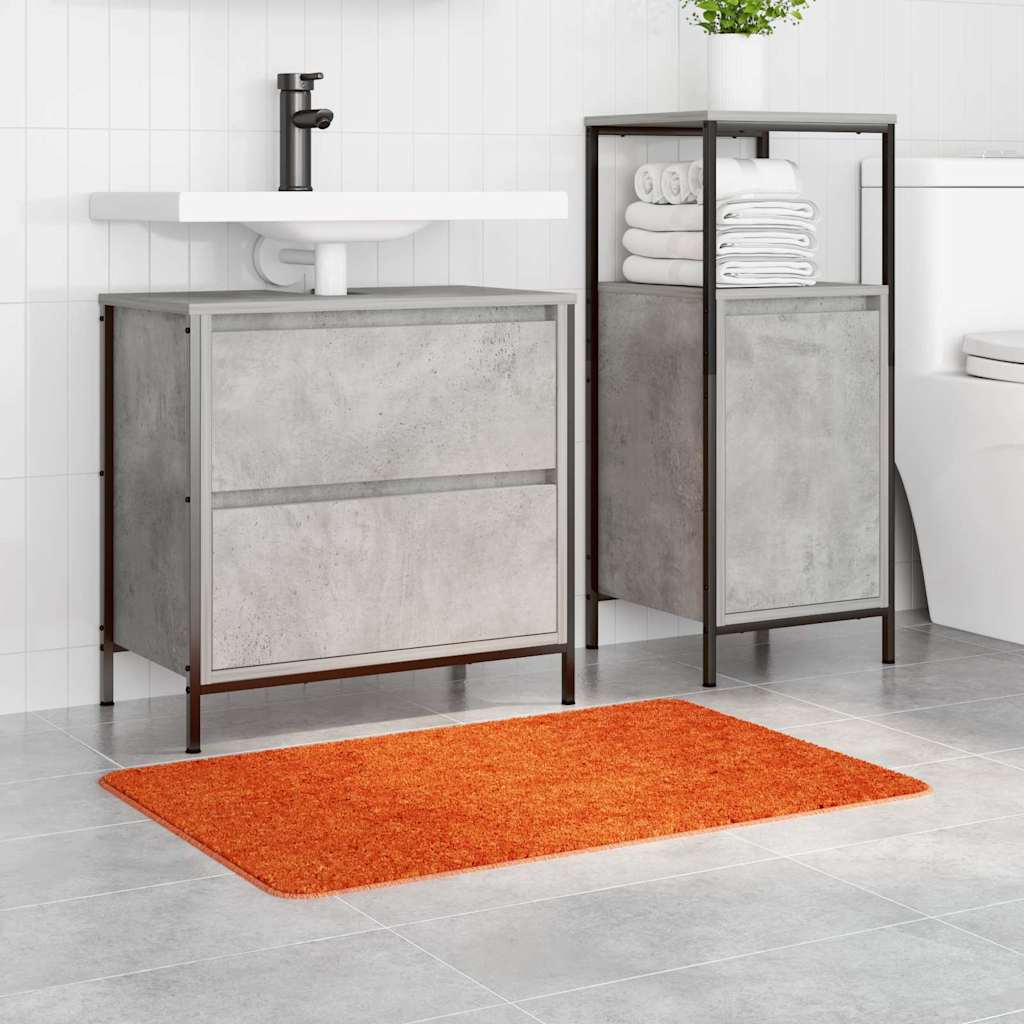 Anti-slip Bath Mat Orange 60 x 90 cm PP