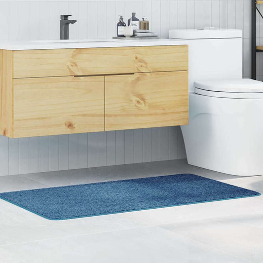 Anti-slip Bath Mat Blue 70 x 120 cm PP