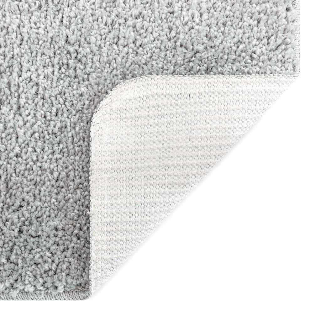 Anti-slip Bath Mat Set 2 pcs Grey PP