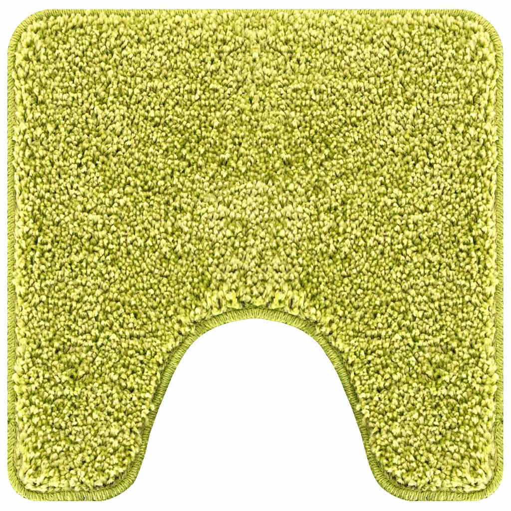 Anti-slip Bath Mat Set 2 pcs Green PP