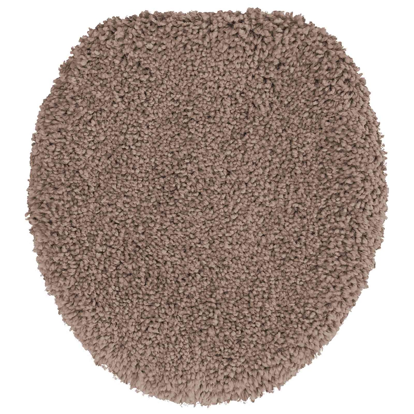 Anti-slip Bath Mat Set 3 pcs Brown PP