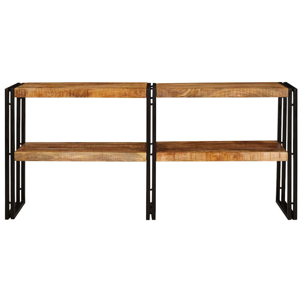 Console Table Brown 160 x 33 x 75 cm Solid Mango Wood