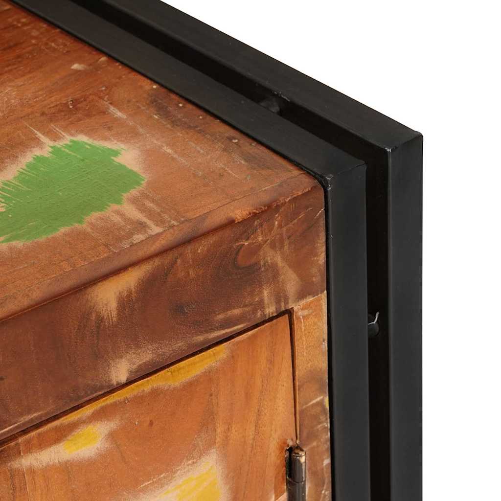 TV Cabinet Multicolour 120 x 33 x 50 cm Solid reclaimed wood