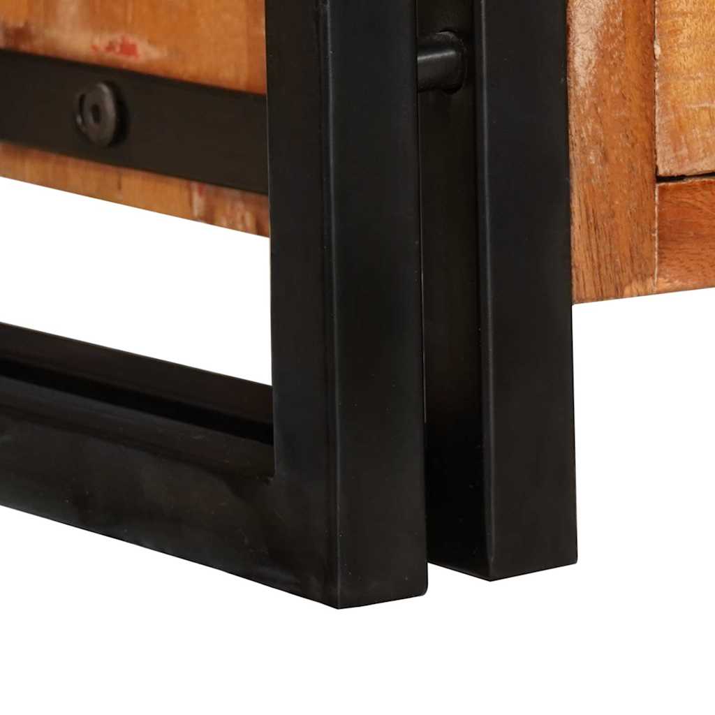 TV Cabinet Multicolour 120 x 33 x 50 cm Solid reclaimed wood