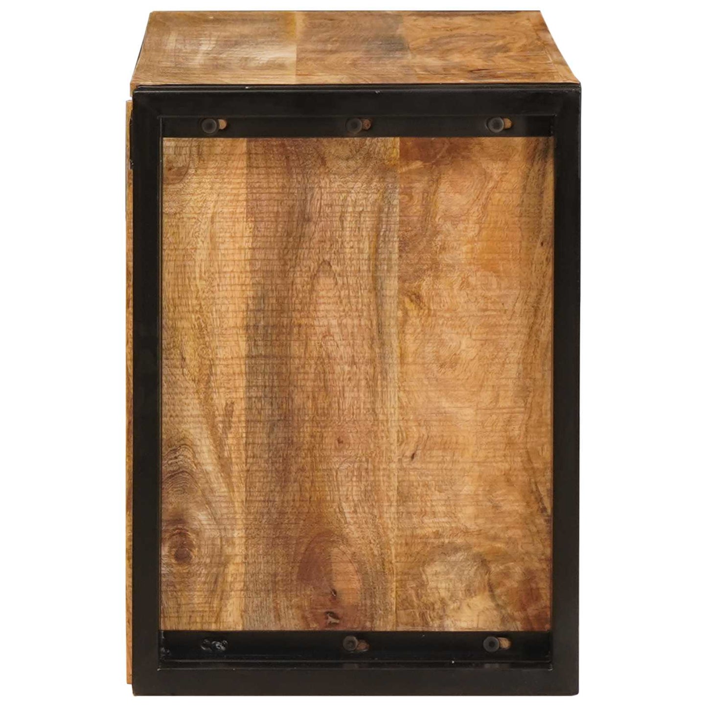 Wine Rack Brown 80 x 45 x 33 cm Solid Rough Mango Wood