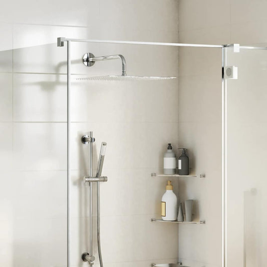 vidaXL Rain Shower Head Stainless Steel 304 40x40 cm Square