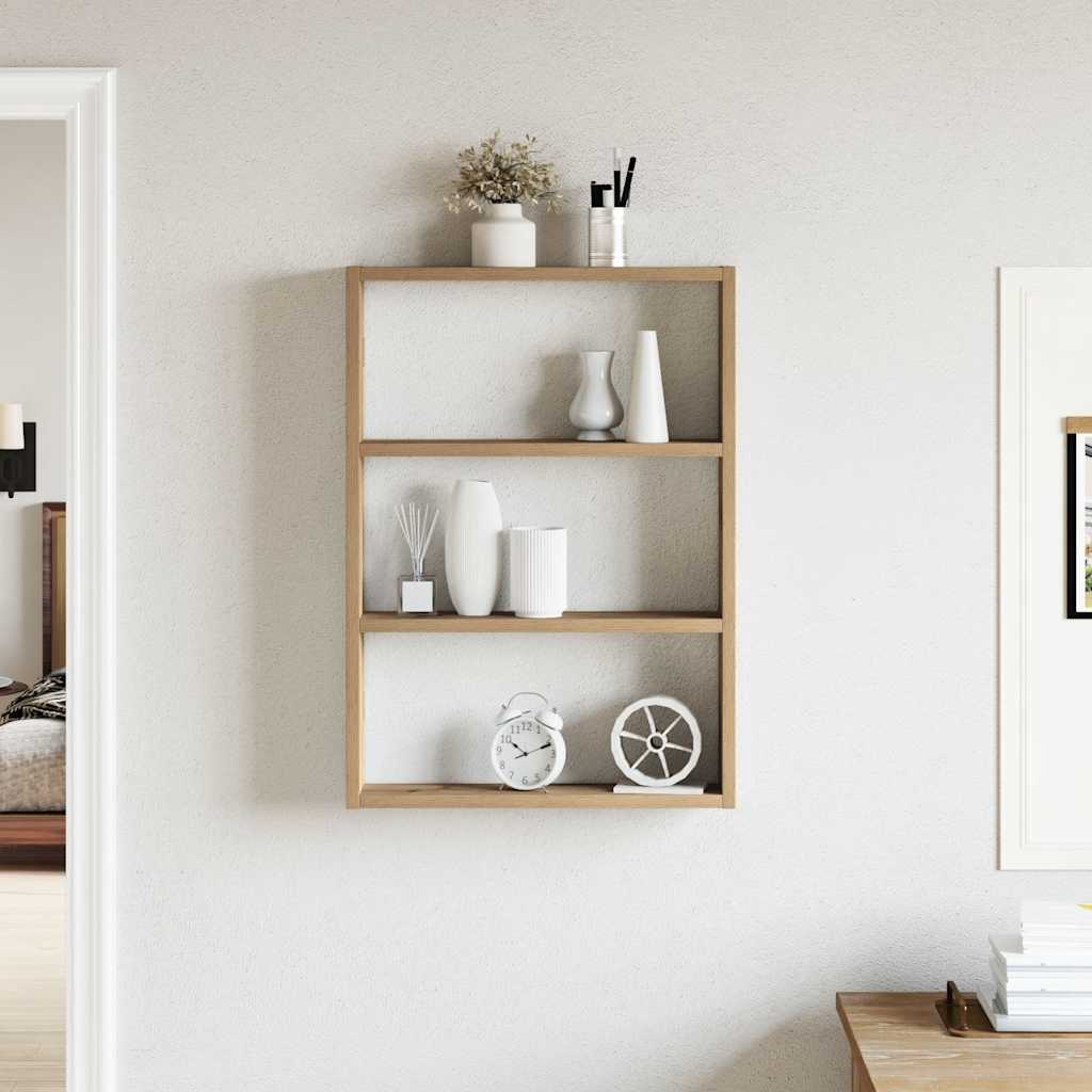 Wall Shelf Artisan Oak 43x9x60 cm Engineered Wood