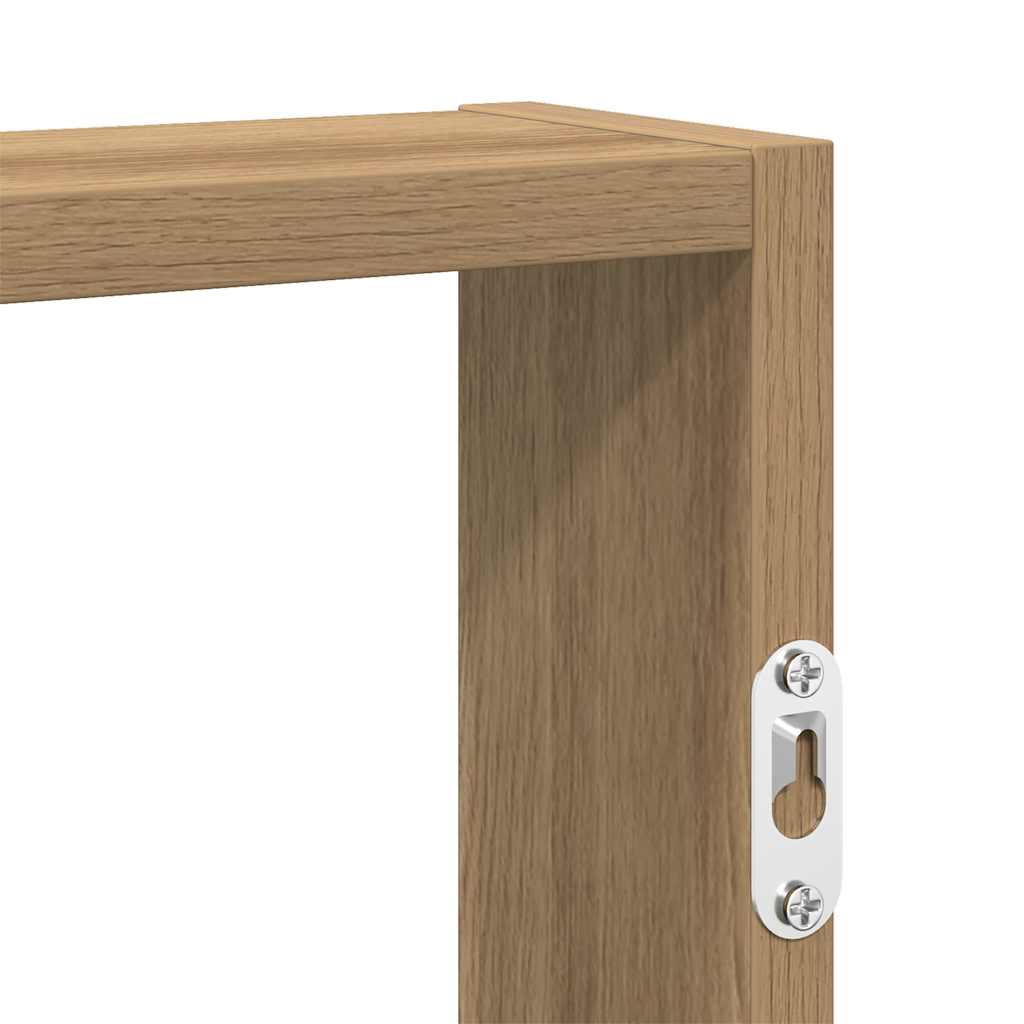 Wall Shelf Artisan Oak 43x9x60 cm Engineered Wood