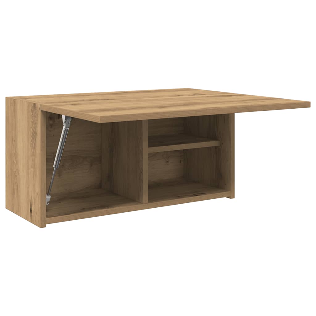 Bathroom Wall Cabinet Artisan Oak 60x25x30 cm Engineered Wood