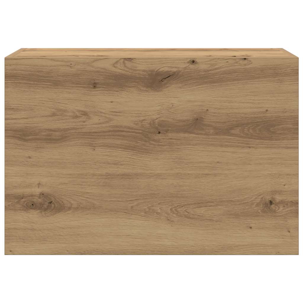 Bathroom Wall Cabinet Artisan Oak 60x25x40 cm Engineered Wood