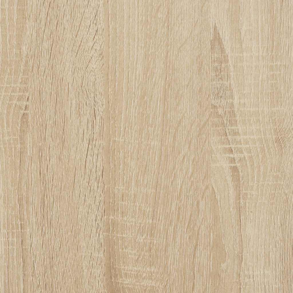 vidaXL Bathroom Wall Cabinet Sonoma Oak 80x25x30 cm Engineered Wood