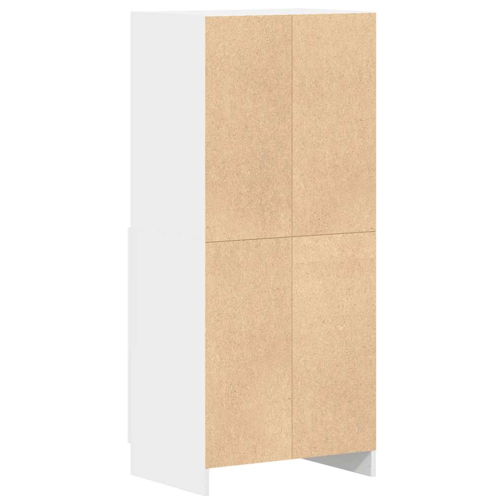 Kitchen Cabinet White 57x41,5x131,5 cm Engineered Wood