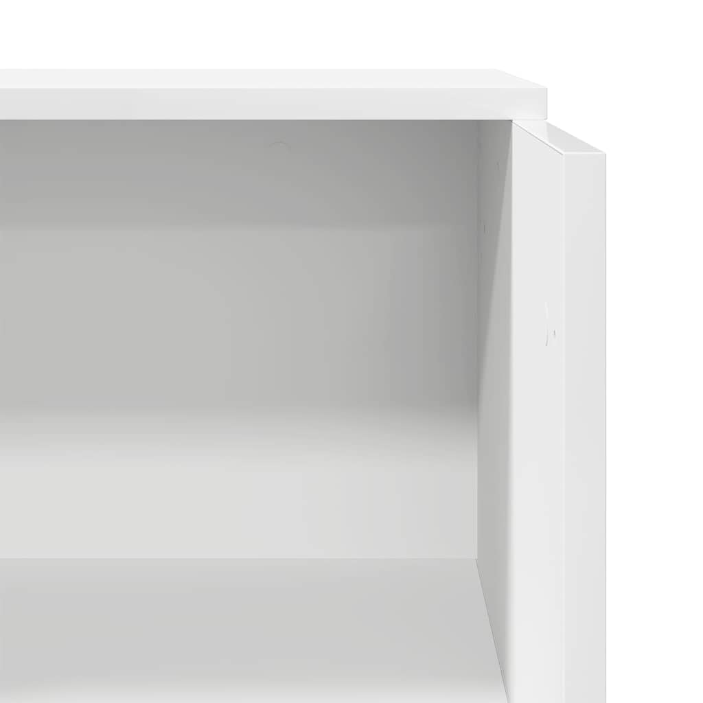 vidaXL Reception Desk White 55x50x103.5 cm Engineered Wood