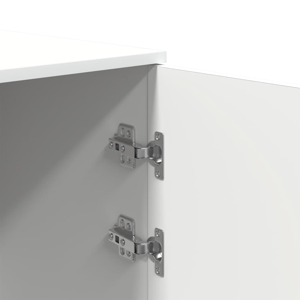 Storage Cabinet White 40x45x103.5 cm Engineered Wood