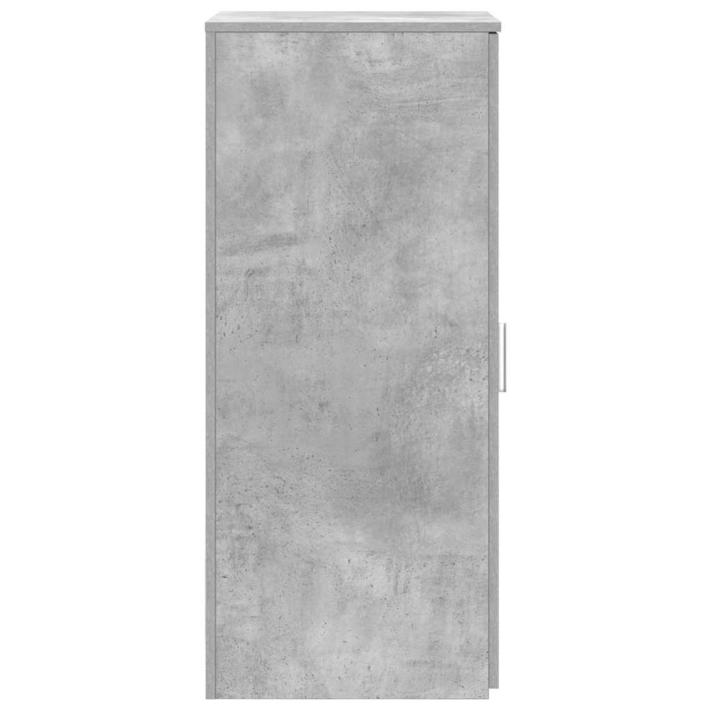 Storage Cabinet Concrete Grey 40x45x103,5 cm Engineered Wood