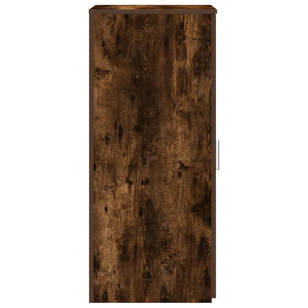 Storage Cabinet Smoked Oak 40x45x103,5 cm Engineered Wood