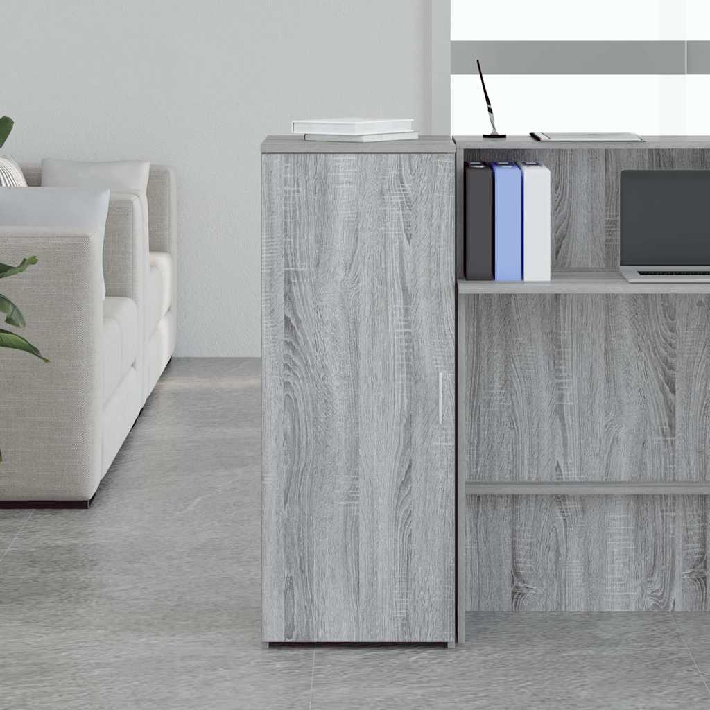 Storage Cabinet Grey Sonoma 40x45x103,5 cm Engineered Wood