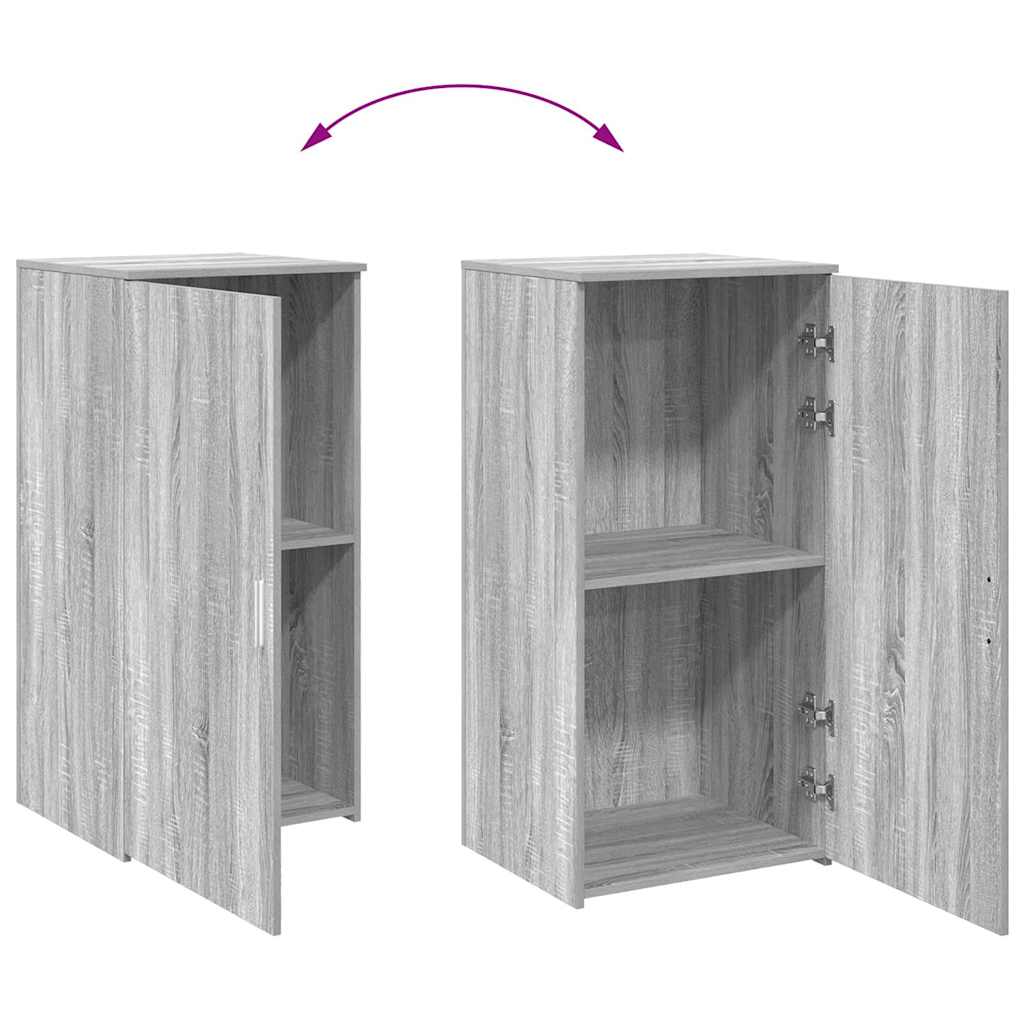 Storage Cabinet Grey Sonoma 50x45x103.5 cm Engineered Wood