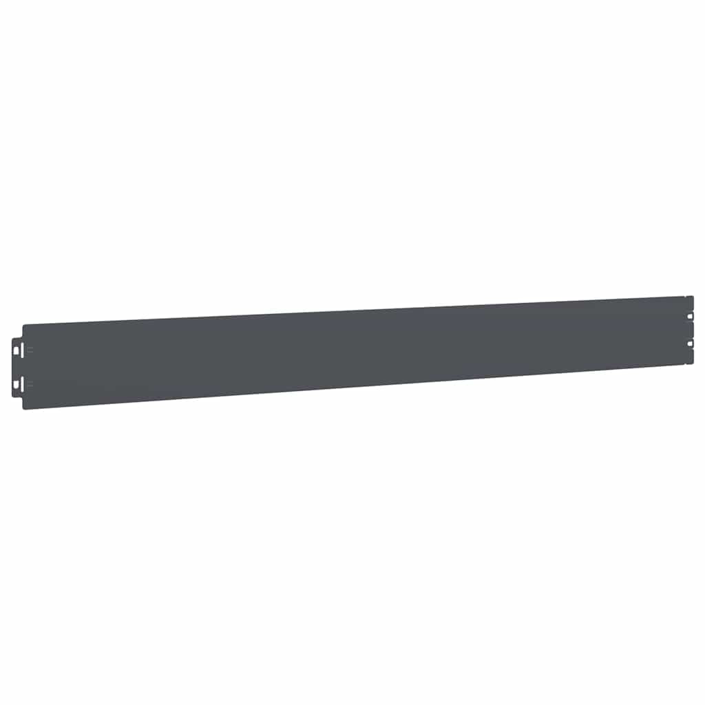 Lawn Edging 10 pcs 10 x 103 cm Steel Anthracite