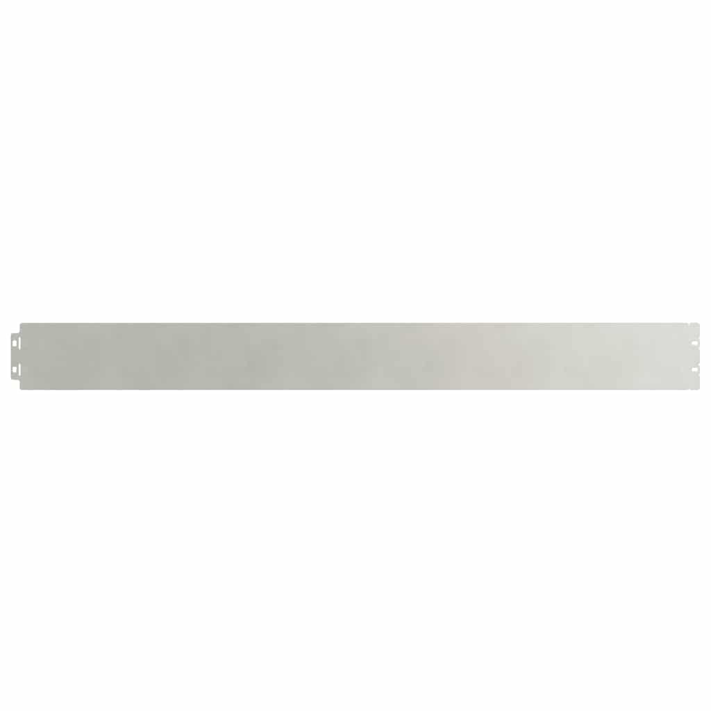 Lawn Edgings 10 pcs 10x103 cm Stainless Steel