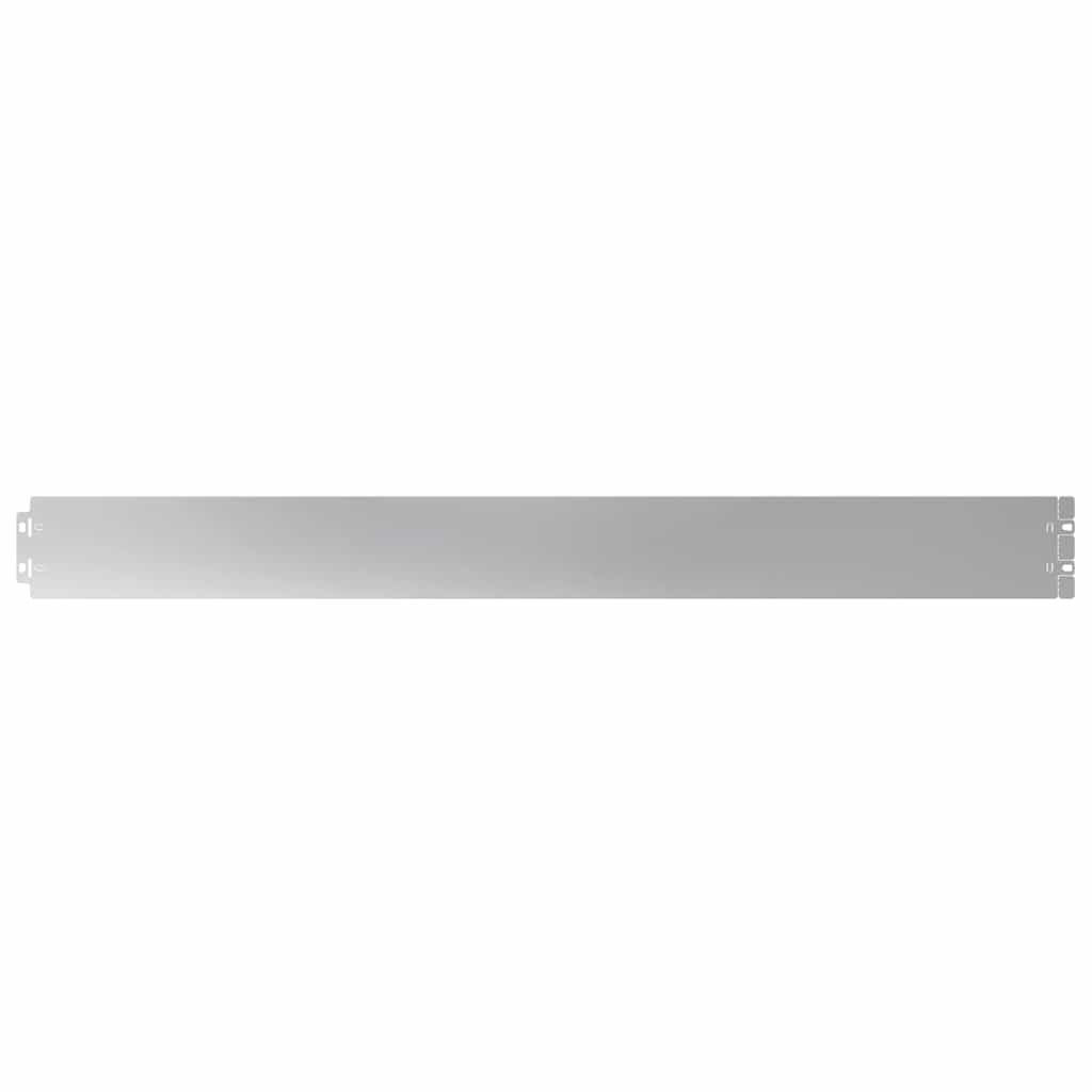 Lawn Edgings 10 pcs 10x103 cm Galvanised Steel