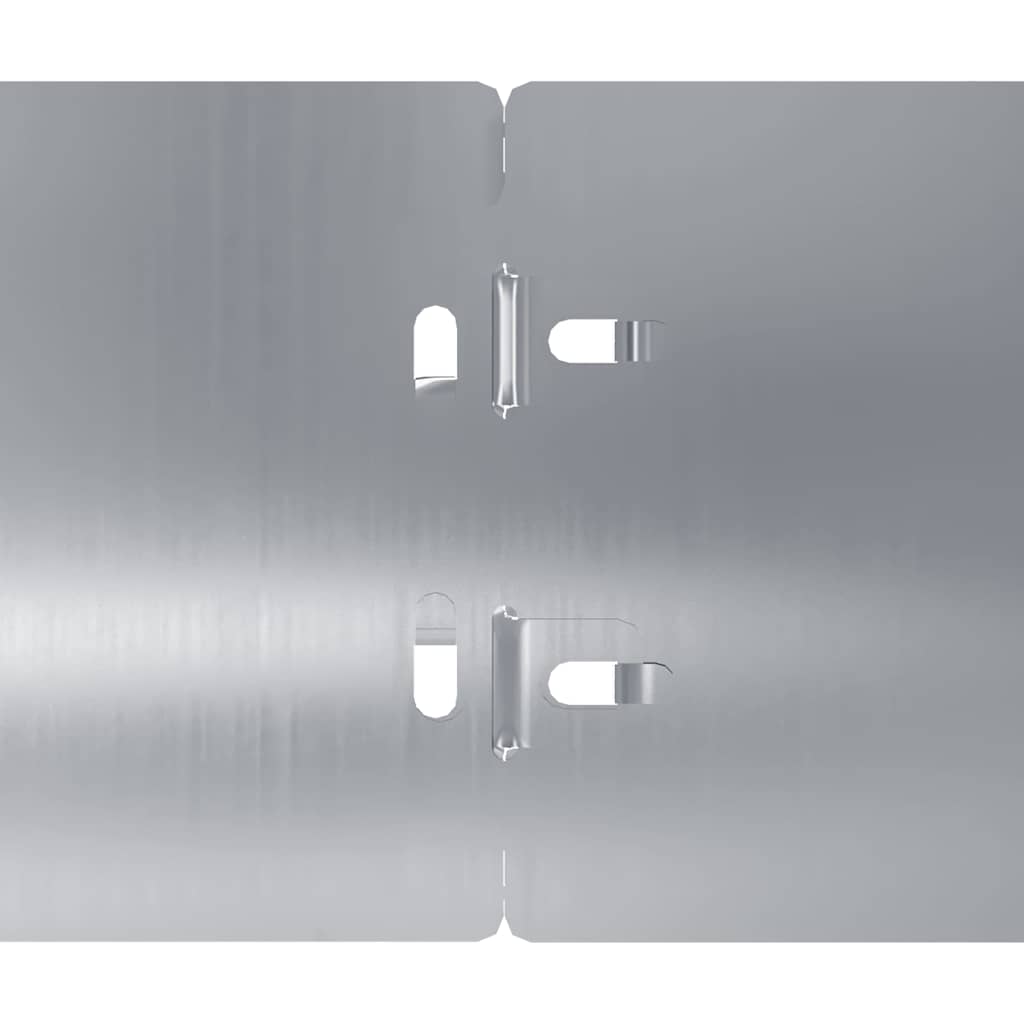 Lawn Edgings 10 pcs 10x103 cm Galvanised Steel
