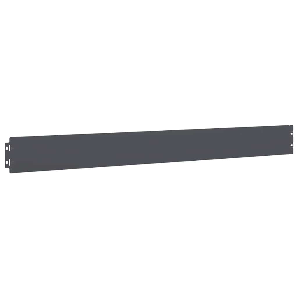 Lawn Edging 50 pcs 10 x 103 cm Steel Anthracite