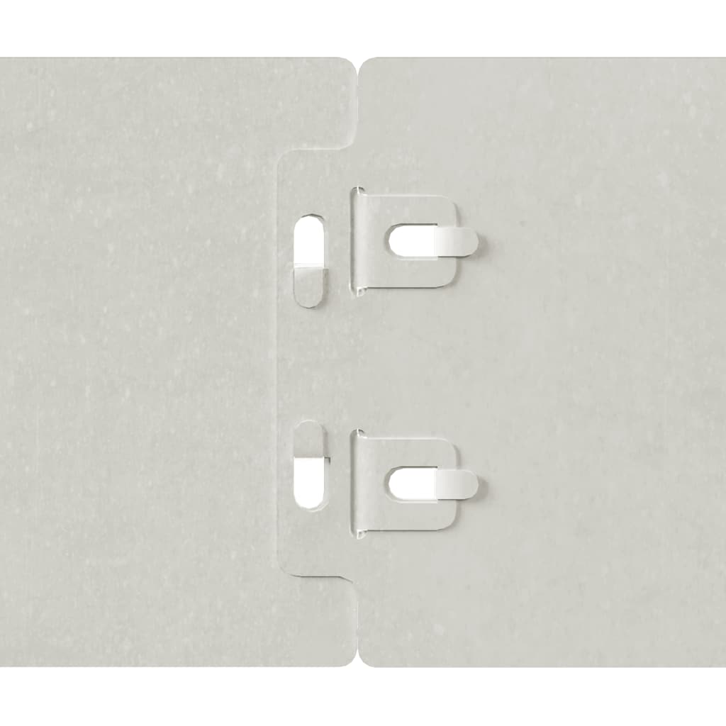 Lawn Edging 50 pcs 10 x 103 cm Stainless Steel Silver