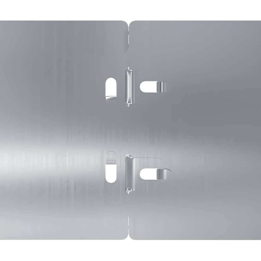 Lawn Edgings 50 pcs 10x103 cm Galvanised Steel