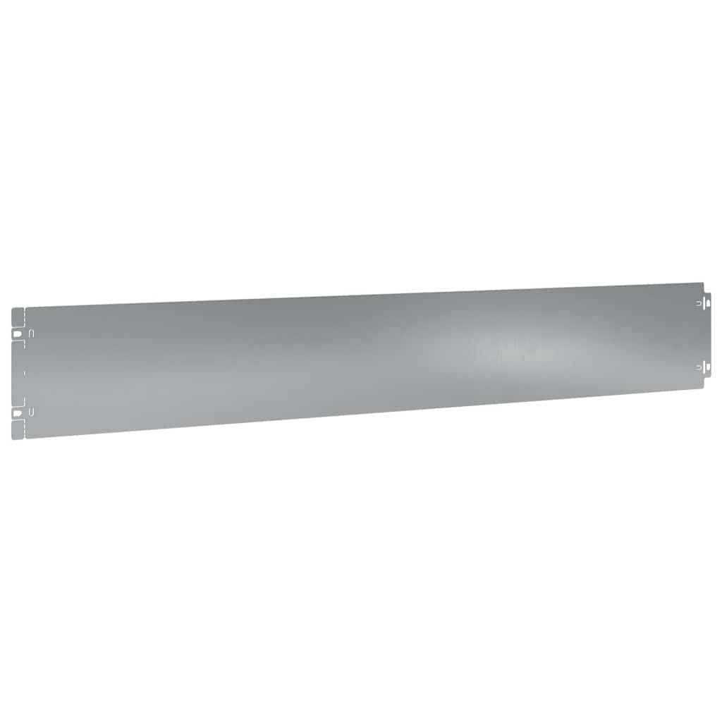 Lawn Edging 10 pcs 15 x 103 cm Galvanised Steel Silver