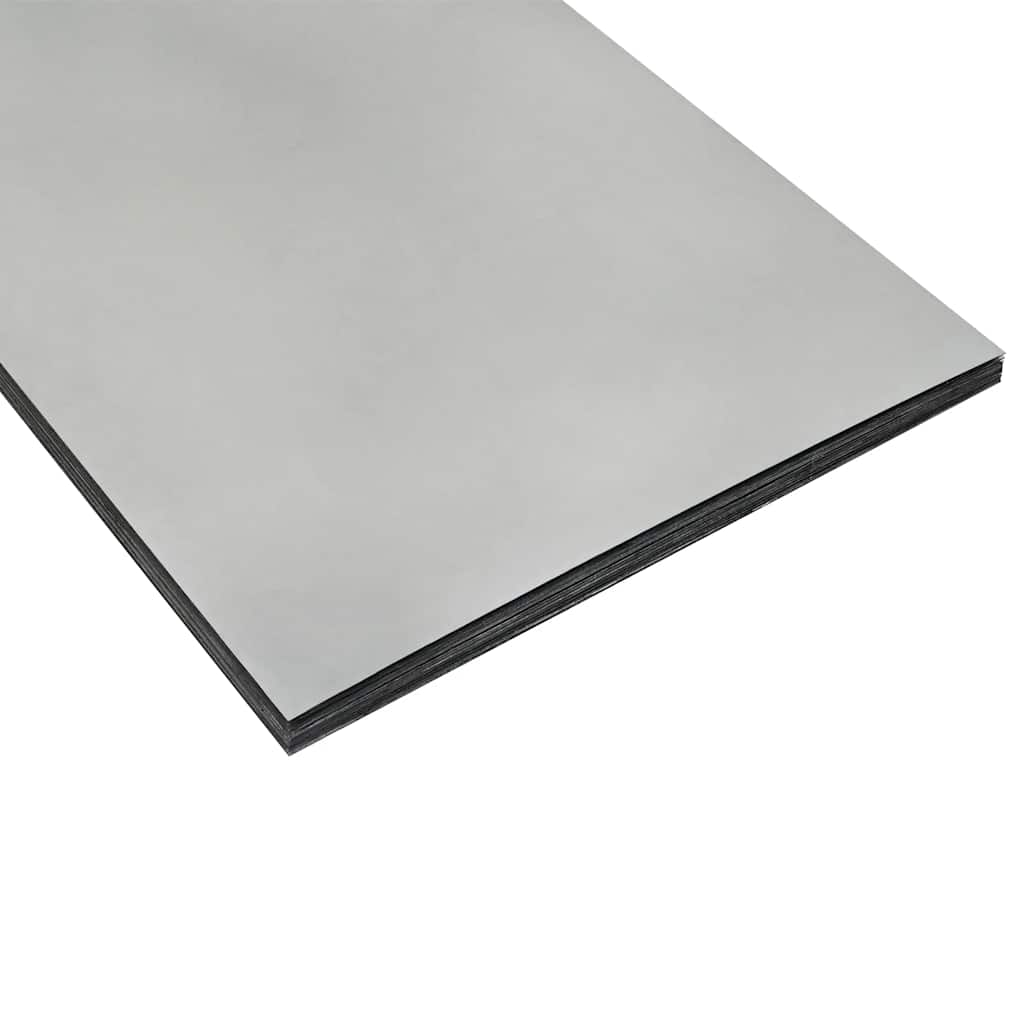 Lawn Edging 10 pcs 15 x 103 cm Galvanised Steel Silver