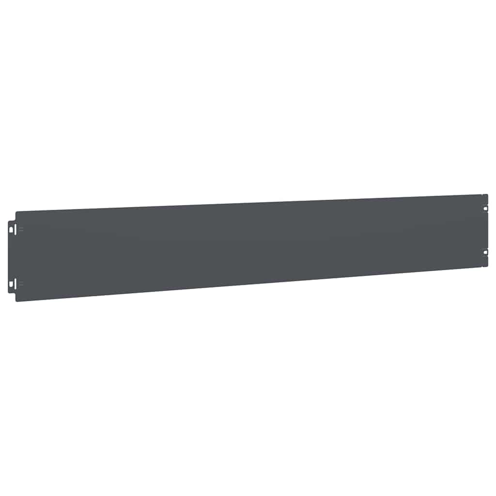 Lawn Edging 50 pcs 15 x 103 cm Steel Anthracite