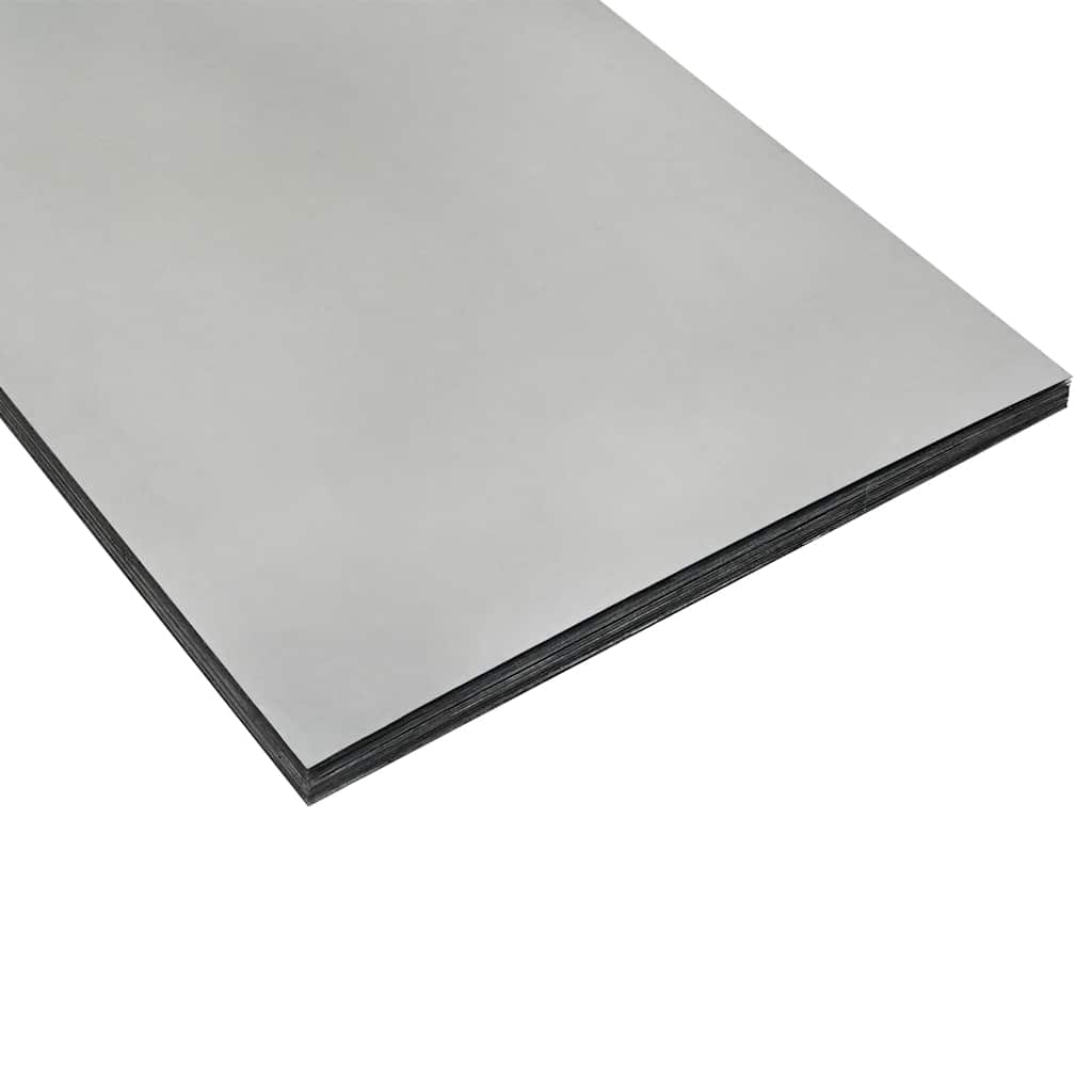 Lawn Edging 50 pcs 15 x 103 cm Galvanised Steel Silver