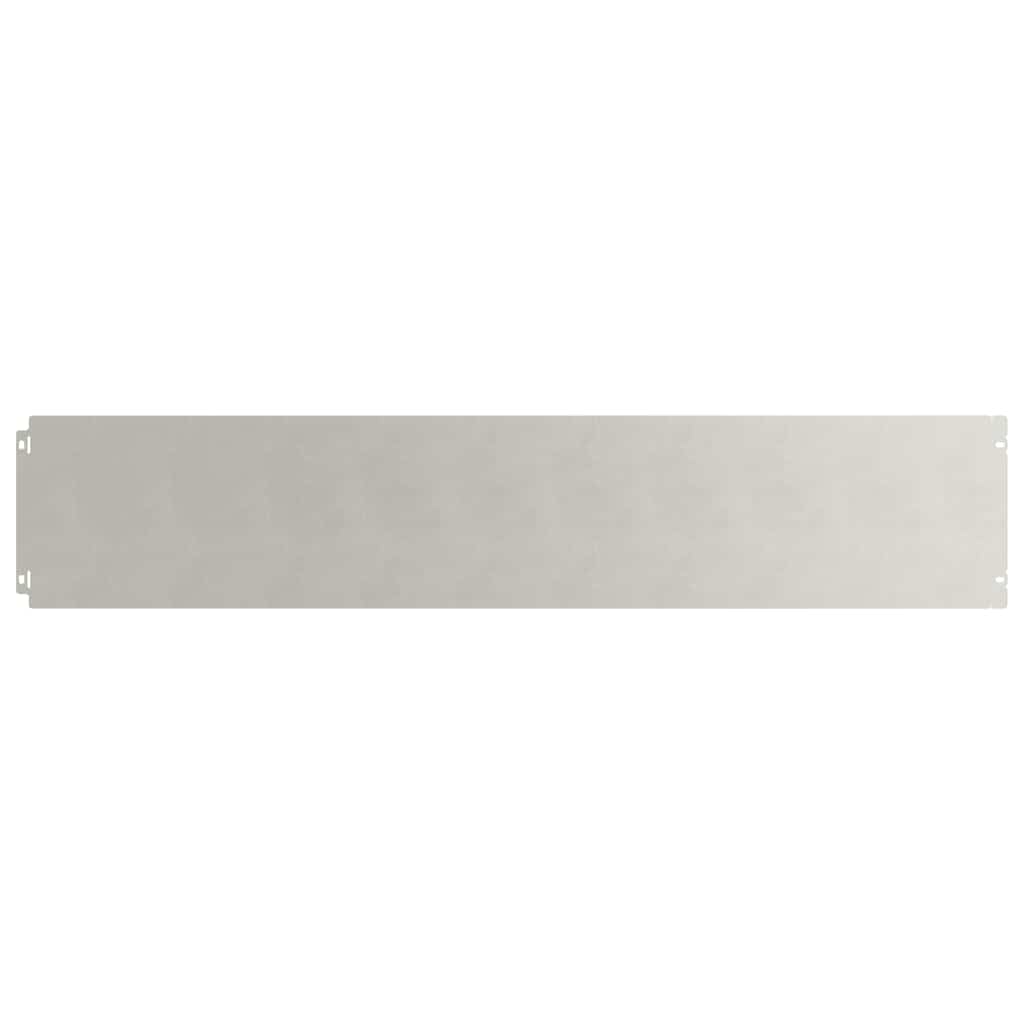Lawn Edgings 10 pcs 20x103 cm Stainless Steel