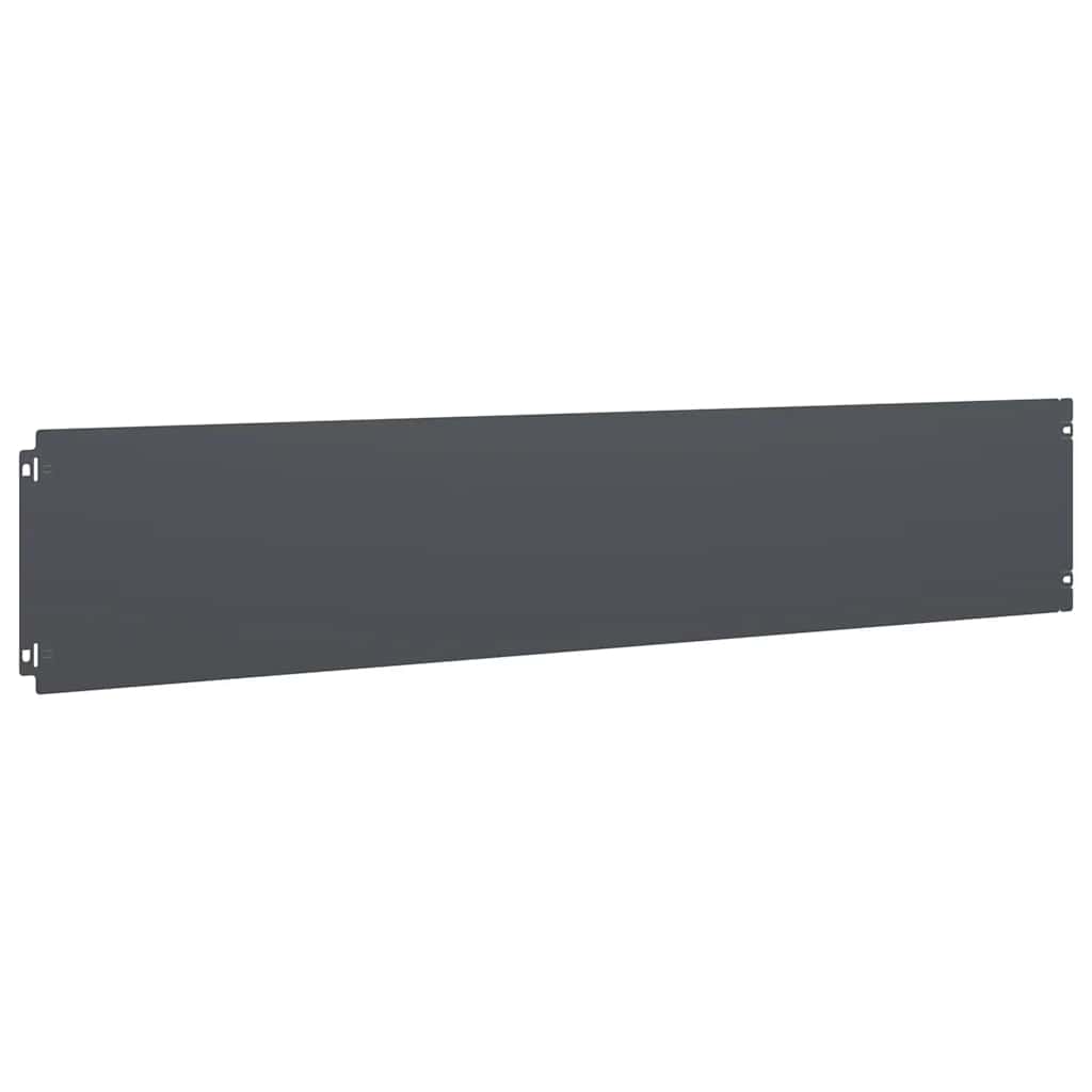 Lawn Edging 30 pcs 20 x 103 cm Steel Anthracite