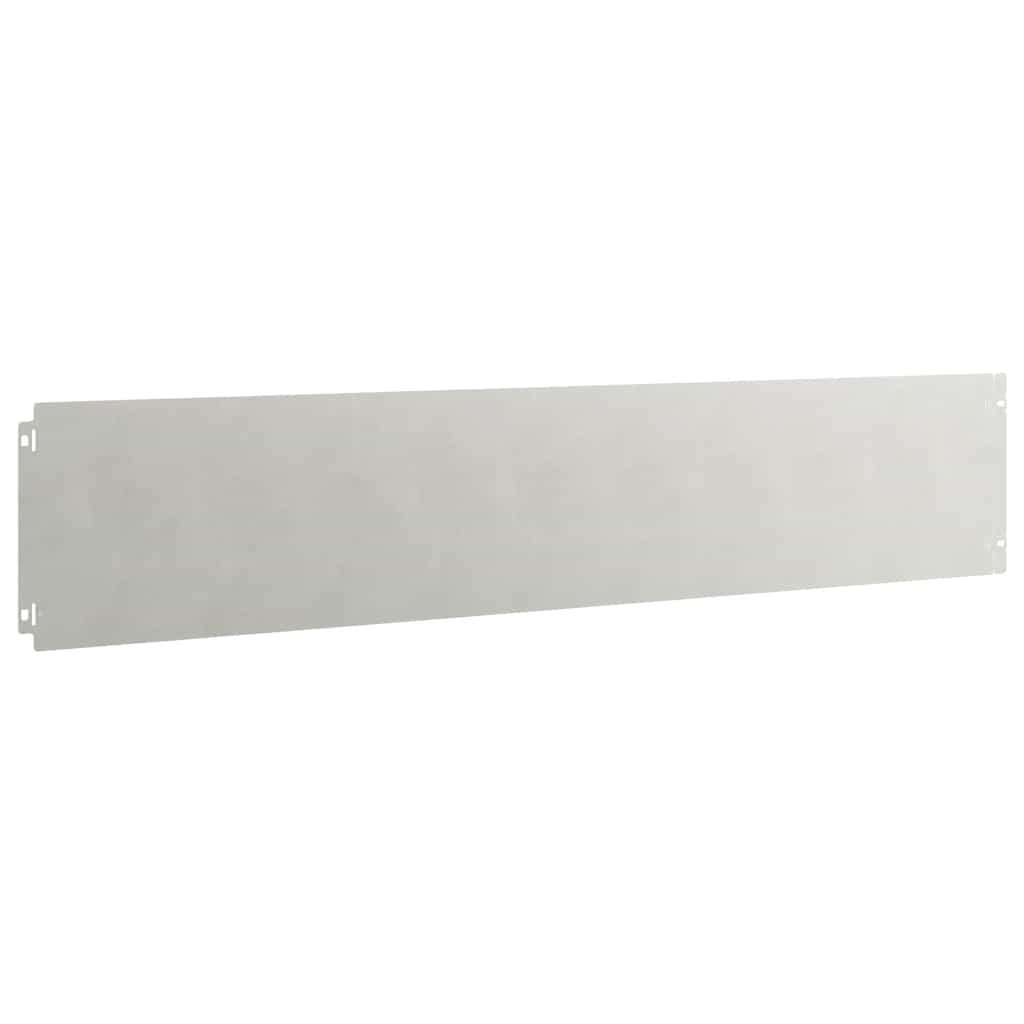 Lawn Edging 30 pcs 20 x 103 cm Stainless Steel Silver