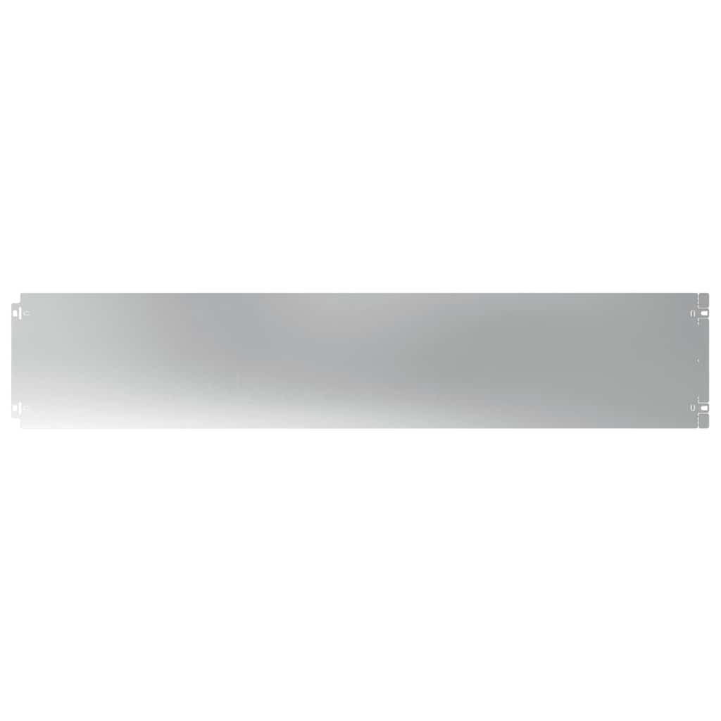 Lawn Edgings 30 pcs 20x103 cm Galvanised Steel