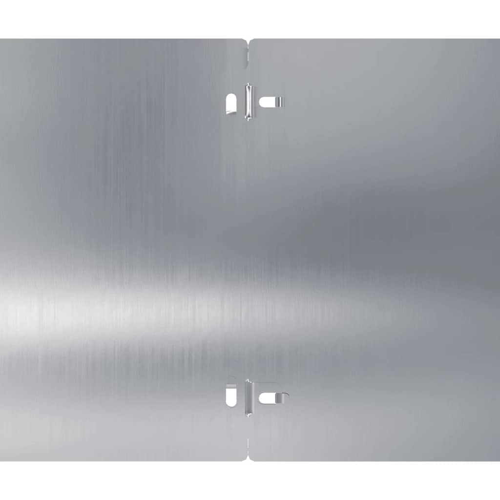 Lawn Edgings 30 pcs 20x103 cm Galvanised Steel