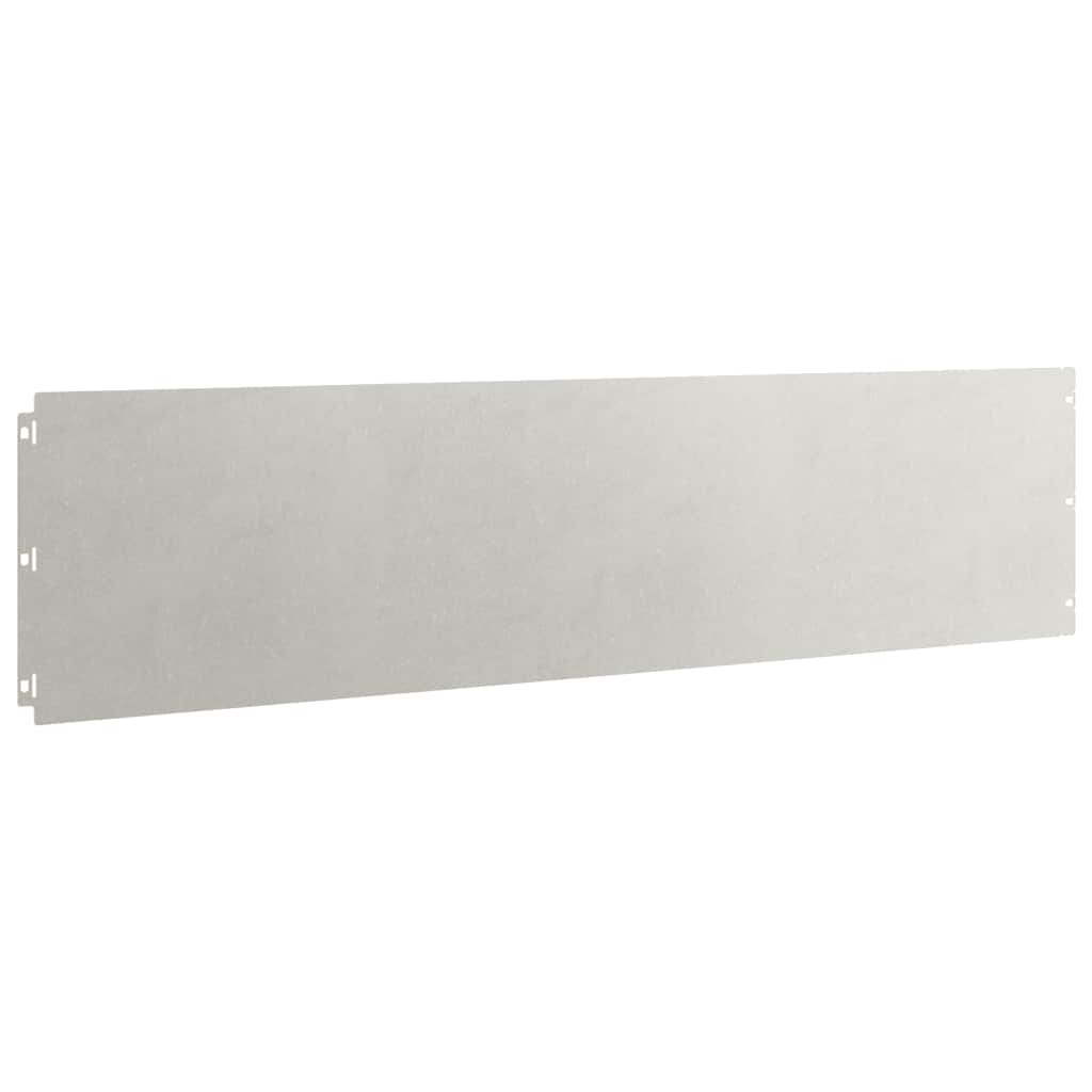Lawn Edging 10 pcs 25 x 103 cm Stainless Steel Silver