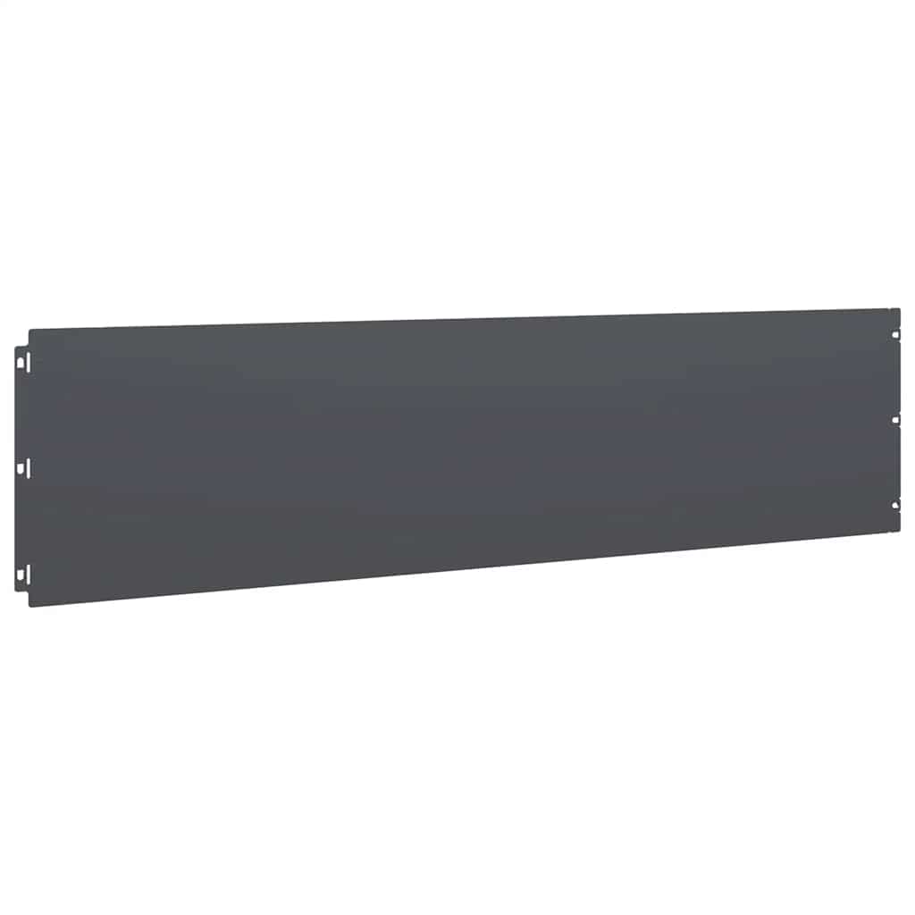 Lawn Edging 20 pcs 25 x 103 cm Steel Anthracite