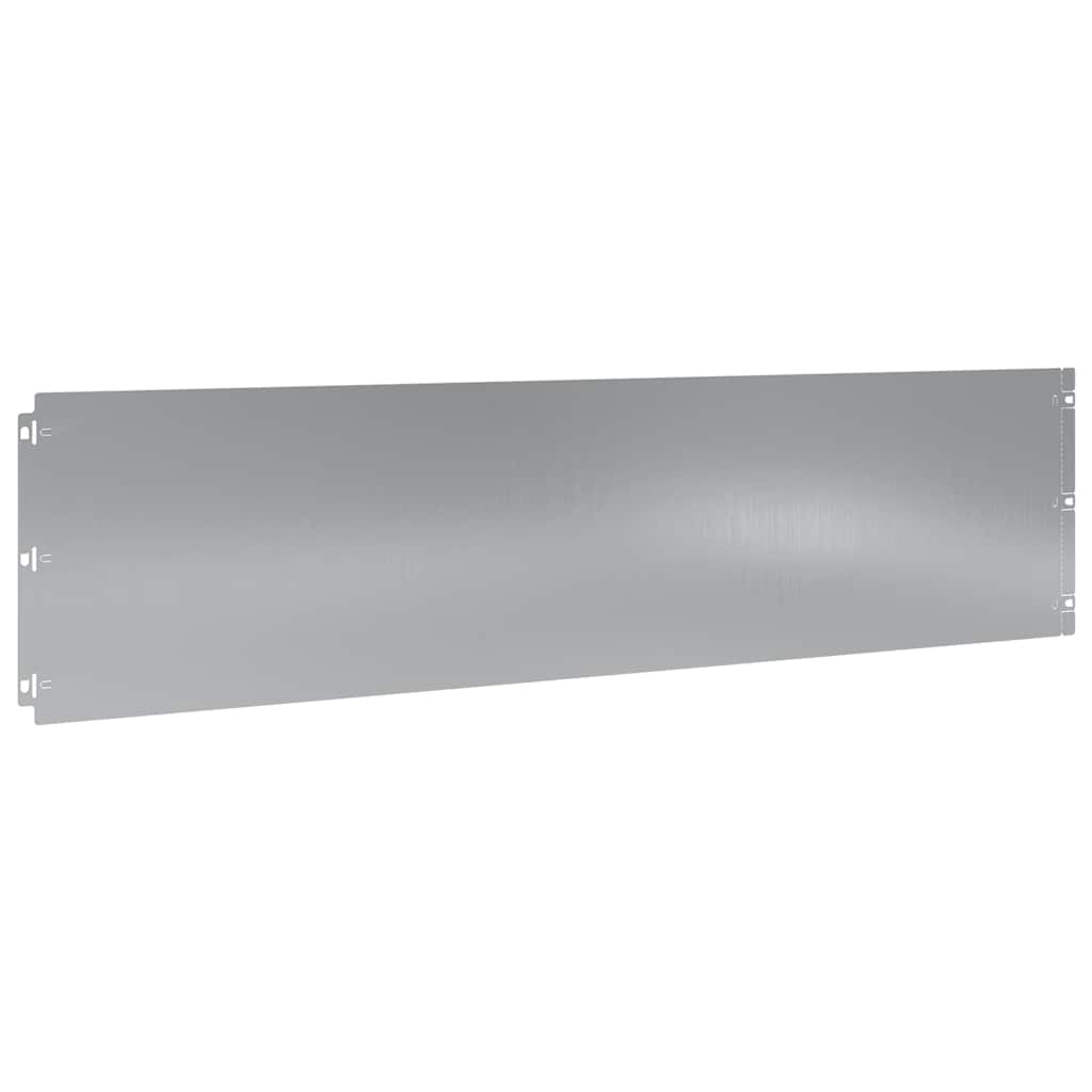 Lawn Edging 20 pcs 25 x 103 cm Galvanised Steel Silver