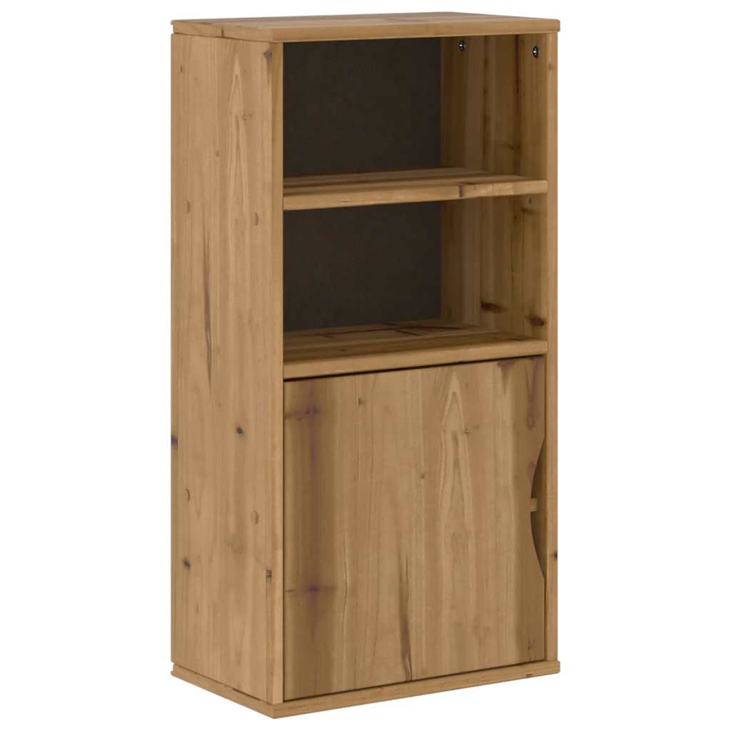 vidaXL Side Cabinet ODDA 40x24x79 cm Solid Wood Pine