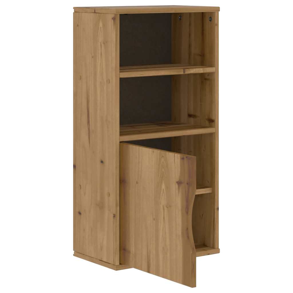 vidaXL Side Cabinet ODDA 40x24x79 cm Solid Wood Pine