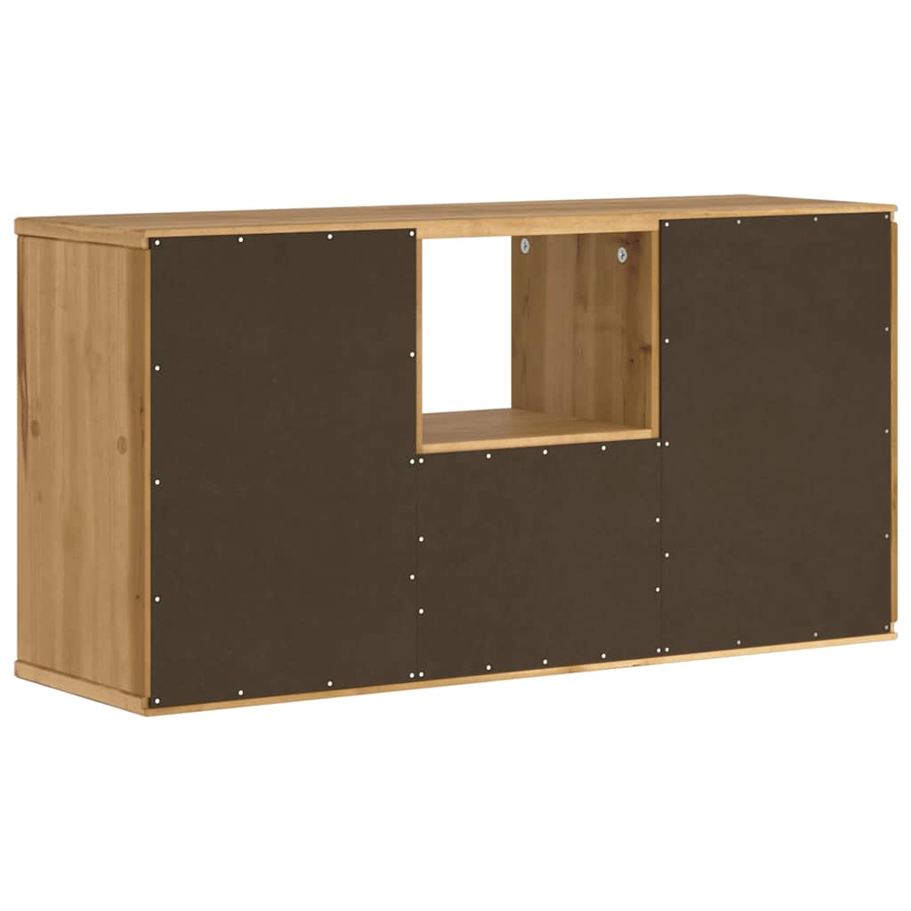 TV Cabinet with Drawer “ODDA” 79x24x40 cm Solid Wood Pine