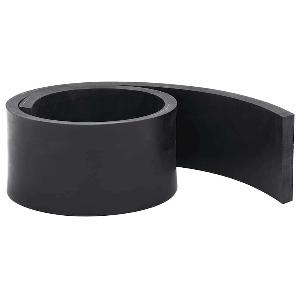 Rubber Edge for Snow Plow Black 100x8x1 cm