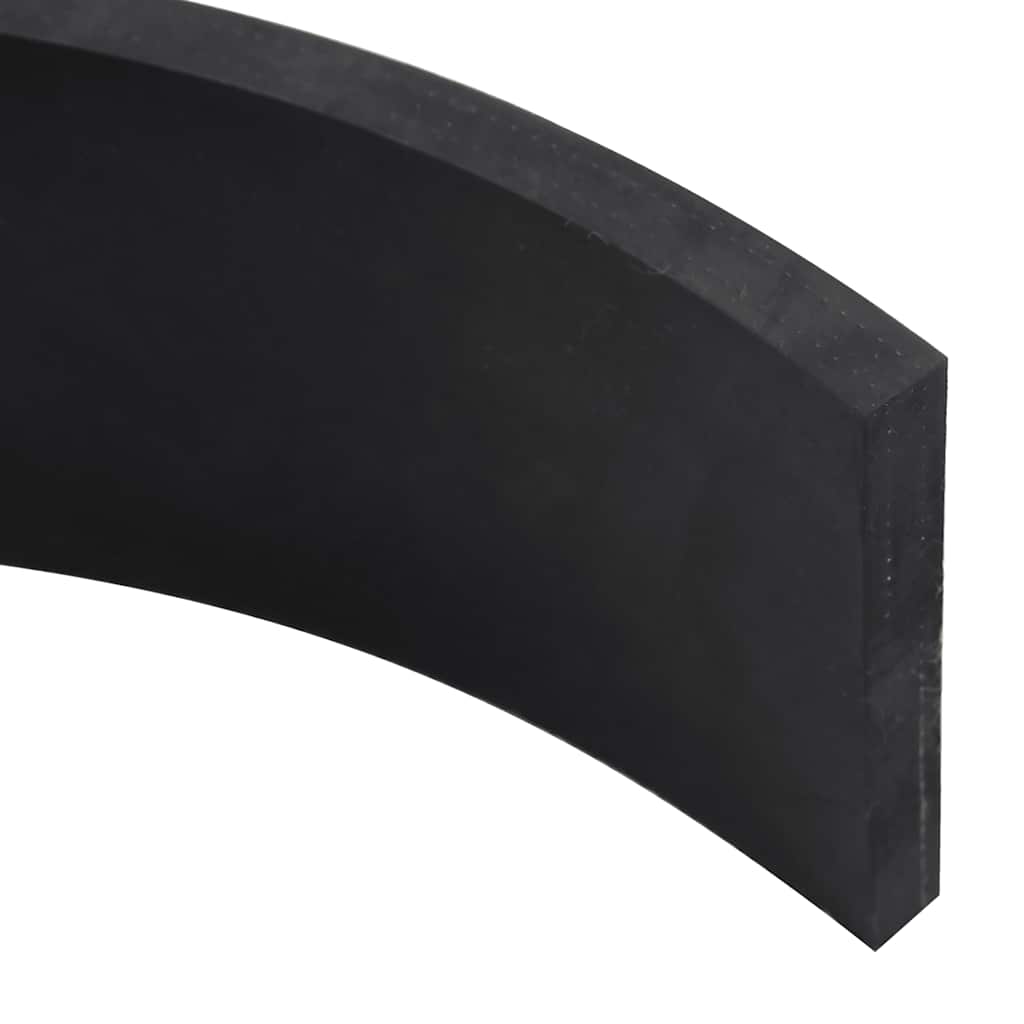 Rubber Edge for Snow Plow Black 100x8x1 cm